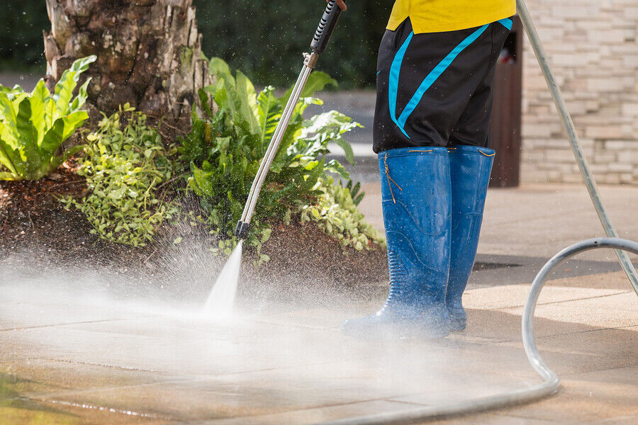 Commercial power washing by Impact Commercial Cleaning Services, LLC