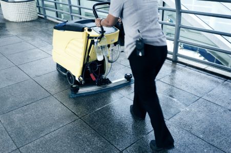 Floor cleaning in Alexandria by Impact Commercial Cleaning Services, LLC