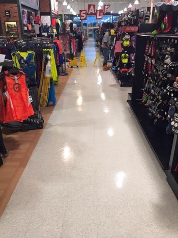 Floor Cleaning at Dick's Sporting Goods in Nashville, TN