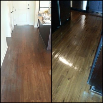 Before and After Floor Cleaning in Nashville, TN