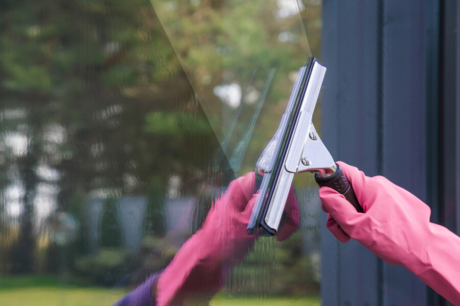 Commercial window cleaning by Impact Commercial Cleaning Services, LLC